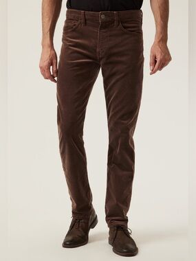 Hudson Straight Leg Cord Pants